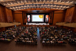 Saal beim Bundestafeltreffen 2023