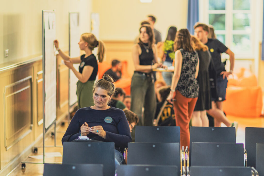 Workshop beim Tafel Jugend-Kongress 2024