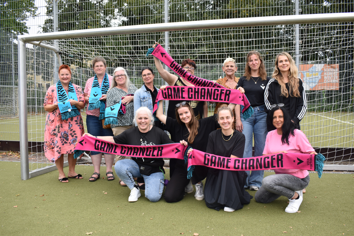 Starkes Zusammenspiel: Tafel-Frauen beim FC Viktoria Berlin