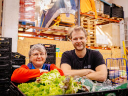 Ein Paar der Tafel-Tandems
