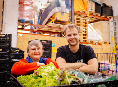 Ein Paar der Tafel-Tandems
